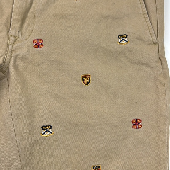Polo Ralph Lauren Men's Vintage Embroidered Beige Khaki Chinos Size 36 x 30 - Picture 4 of 11